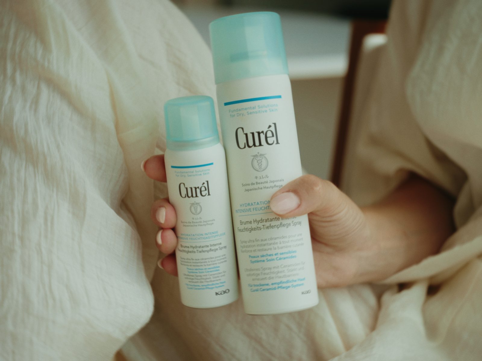 Behind the scenes, Skin first for CURÉL